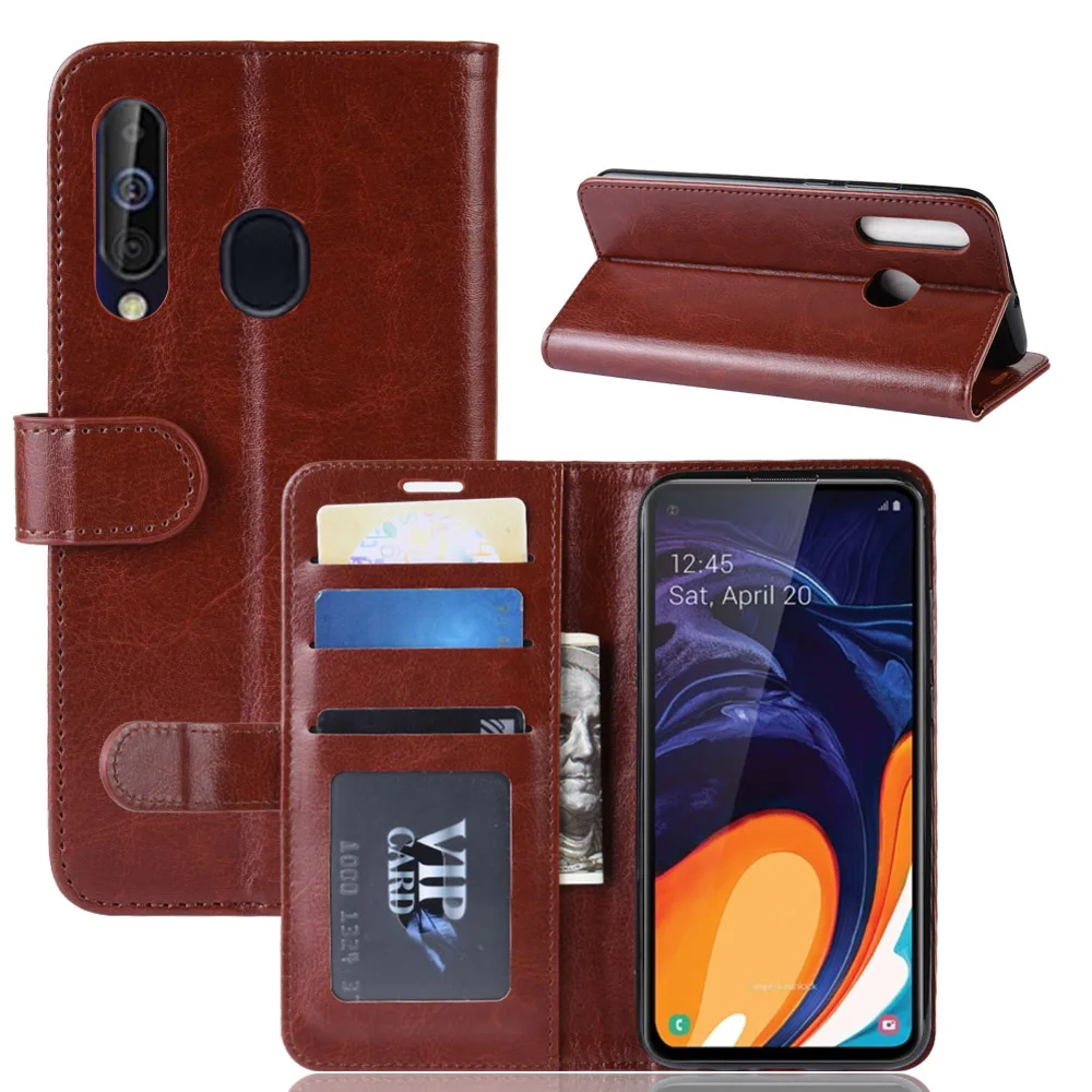 For Samsung Galaxy A60 Case Cover Wallet Stand PU Leather Case For Galaxy A60 Coque Funda Capa Flip Phone Silicone Back Cases For Samsung Galaxy A60 Case Cover Wallet Stand PU Leather Case For Galaxy A60 Coque Funda Capa Flip Phone Silicone Back Cases