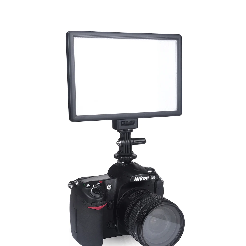  Viltrox L116B Camera LED Video Light Slim LCD Display Dimmable Studio Lamp Panel Battery & Charger  - 32818974706