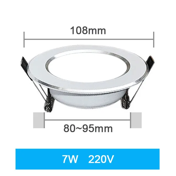 black wall lights LED Downlight Ceiling 7W 9W 12W 15W 18W 3W 5W Spot Round Recessed Lamp 220V 230V 240V 110V Bulb Bedroom Kitchen Indoor Lighting wall lamp light Wall Lamps