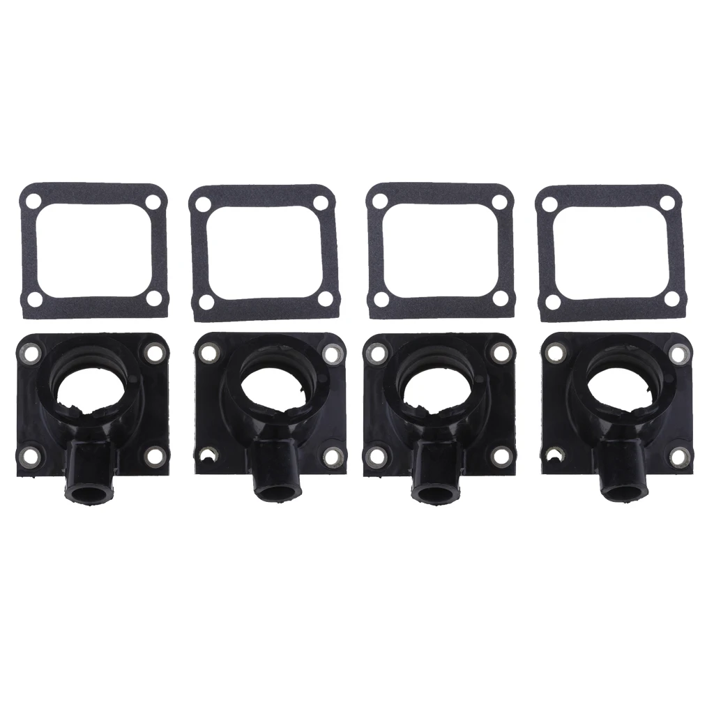 Carburetor Intake Manifold Boot /& Gasket for Yamaha Banshee 350 YFZ350 87-06 Set of 4