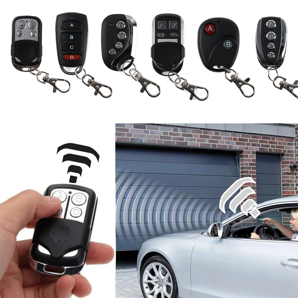 Aliexpress.com : Buy 433.92Mhz Wireless Transmitter Gate Opener Cloning ... - 433 92Mhz Wireless Transmitter Gate Opener Cloning Remote Control Key Keychain Keyring Garage Door Remote Control