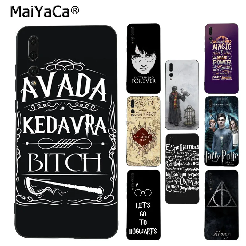 

MaiYaCa Harry Potter Avada Design Coque phone case for Huawei Mate10 Lite P20 Pro P9 P10 Plus Mate9 10 Honor 10 View 10
