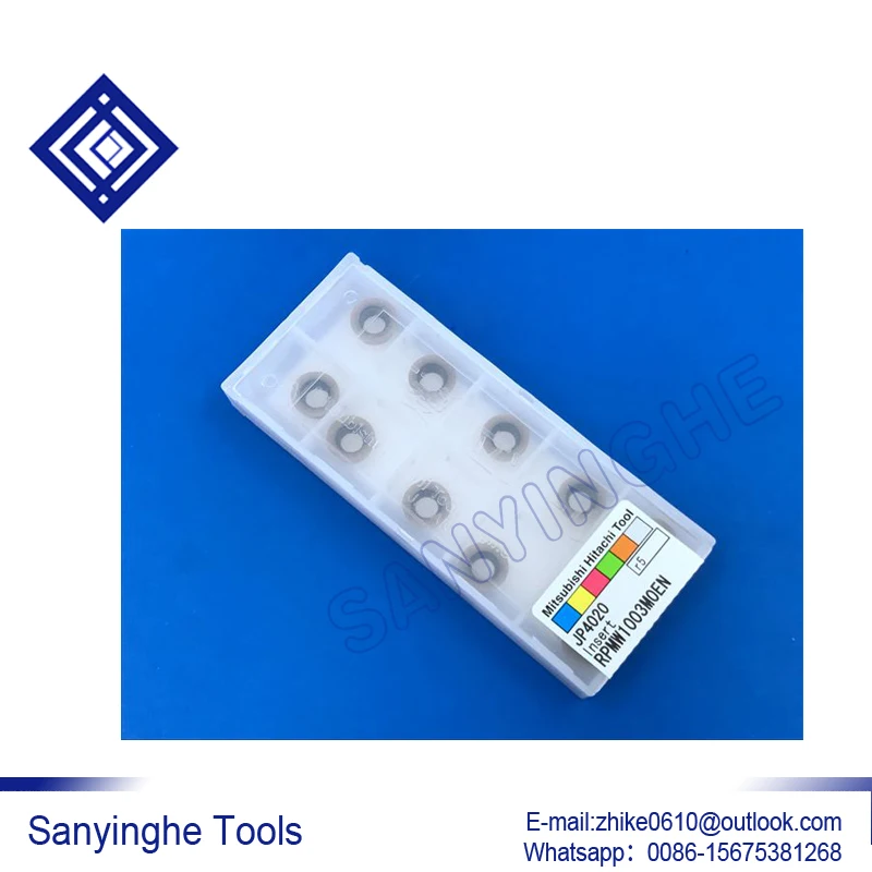 Бесплатная доставка, высокое качество sanyinghe 50 шт./лот rpmw1003moen jp4020 карбида cnc фрезерный Вставить