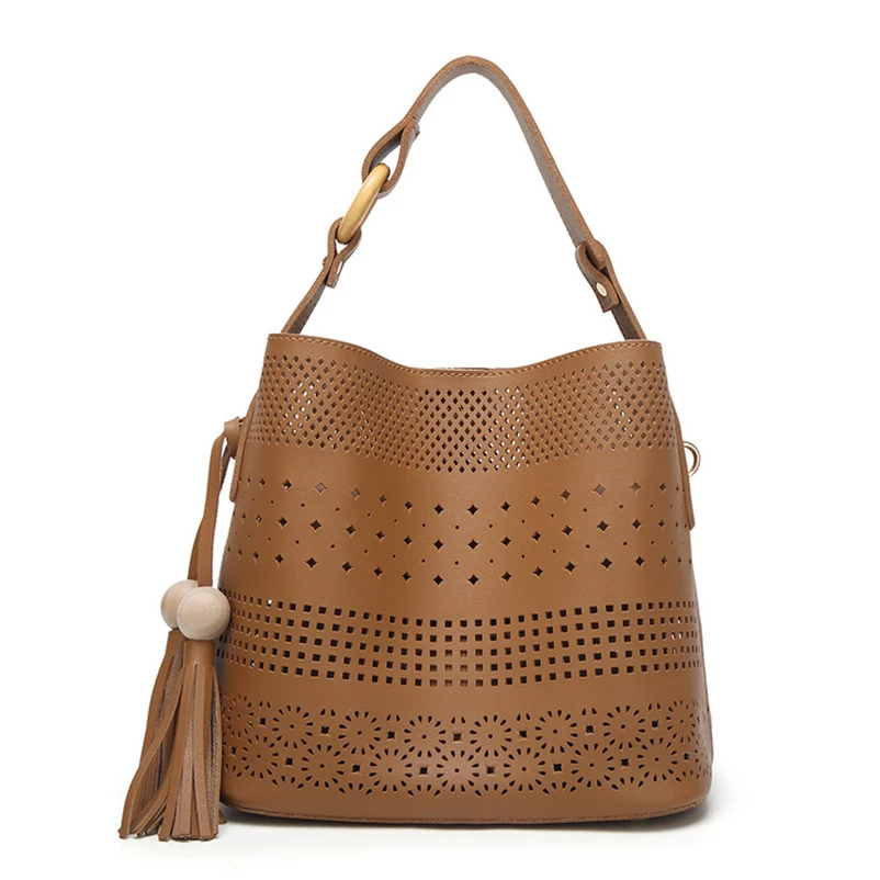 Nevenka Hallow Out Shoulder Bag Women Casual Totes with Tassel07