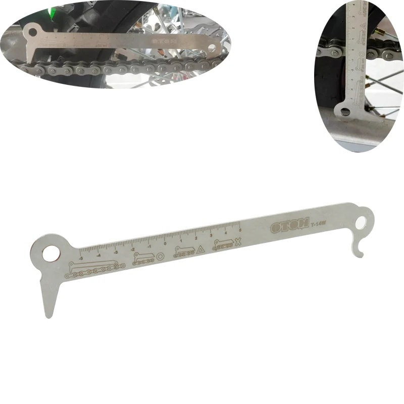 Инструмент для тестирования цепи мотоцикла ДЛЯ CRF KXF YZF WR SXF EXC TC FC TE FE BOSUER KAYO KEWS 520, 525, 530 - изображение