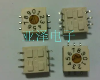 

US GRAYHILL Rotary Switch 10 0-9 DIP rotary coding switch 94YY2086R inverted