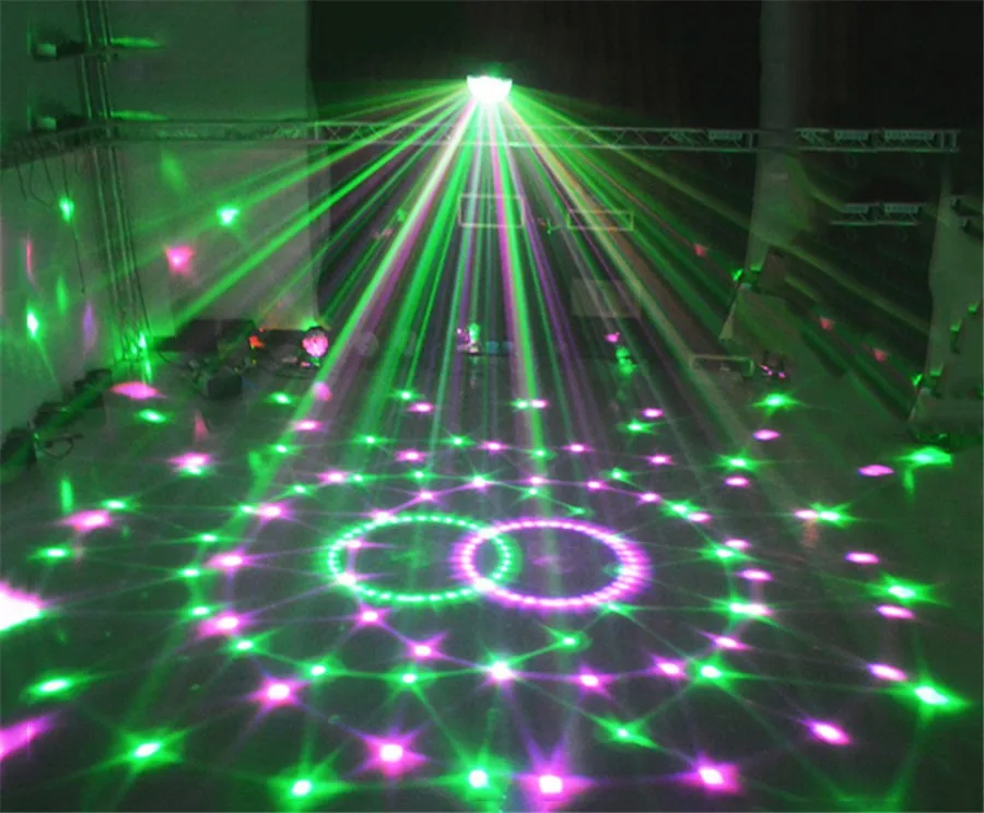 New RGB LED Crystal Magic Ball Stage Effect Lighting Lamp Bulb 12