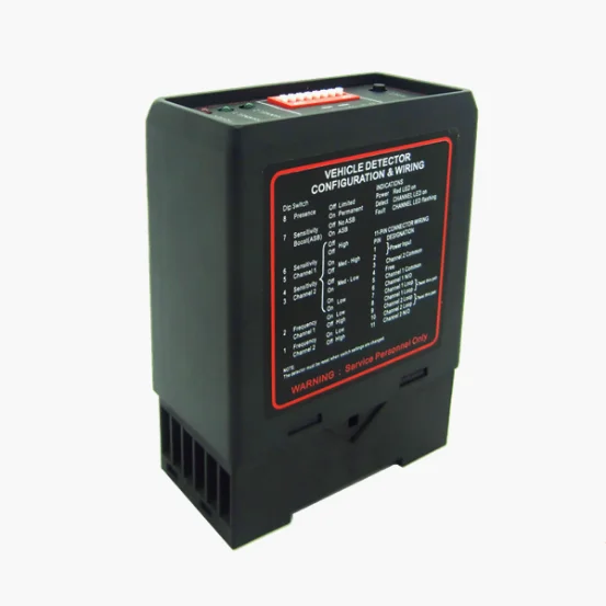 

220V Vehicle Loop Detector With Two Relays / Channel in Parking Management System