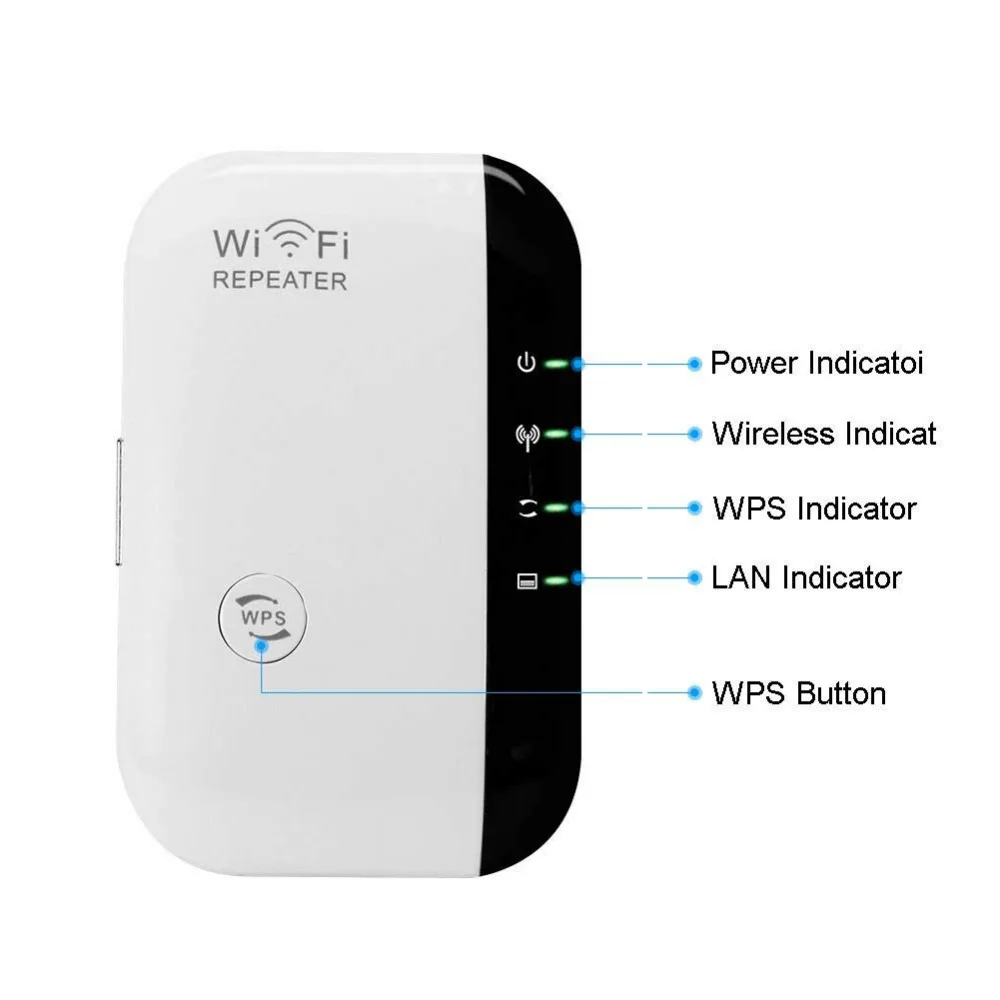 Беспроводной усилитель сигнала Wi Fi 802.11N/B/G расширитель диапазона 300 Мбит/с