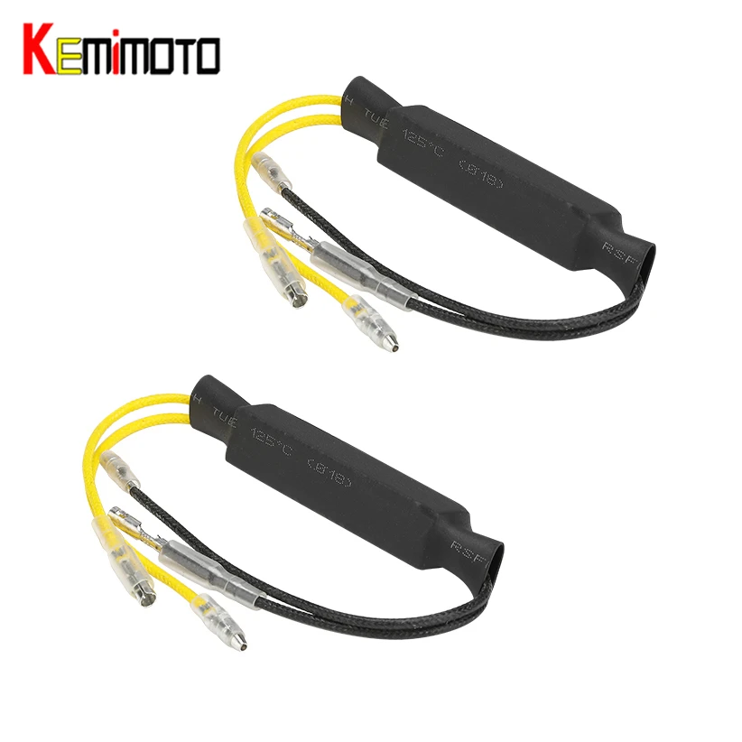 

2 Pcs 4 Pcs Indicator Resistors for 21W Indicators 12V Direction Resistor Motorcycle Scooter Indicator Cruiser Off Road
