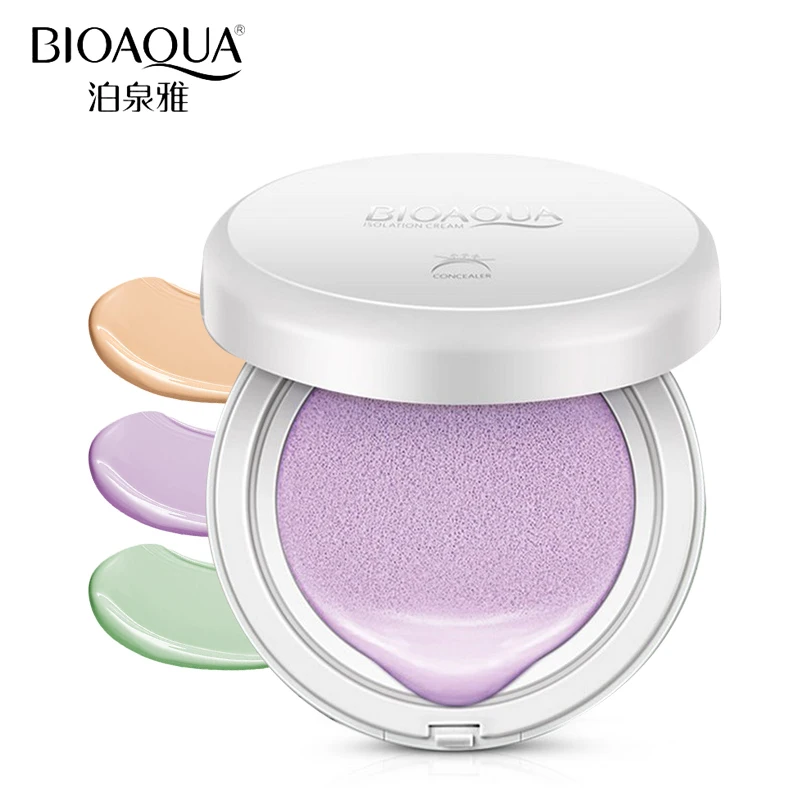 

BIOAQUA Air Cushion Liquid Foundation Whitening Primer Concealer Face Makeup Use Before BB Cream Brighten Moisturizing Cosmetic