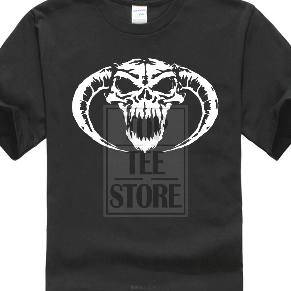 

Short Sleeve Discount 100 % Cotton Men'S Funny Fashion Masters Hardcore Skull Novelty Cool Short Sleeve Tee Shirt