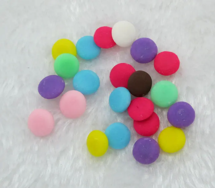 

20Pcs 9mm Mixed Magic Wand Clay Decoration Crafts Bead Flatback Cabochon Scrapbook Kawaii DIY Accessories Buttons
