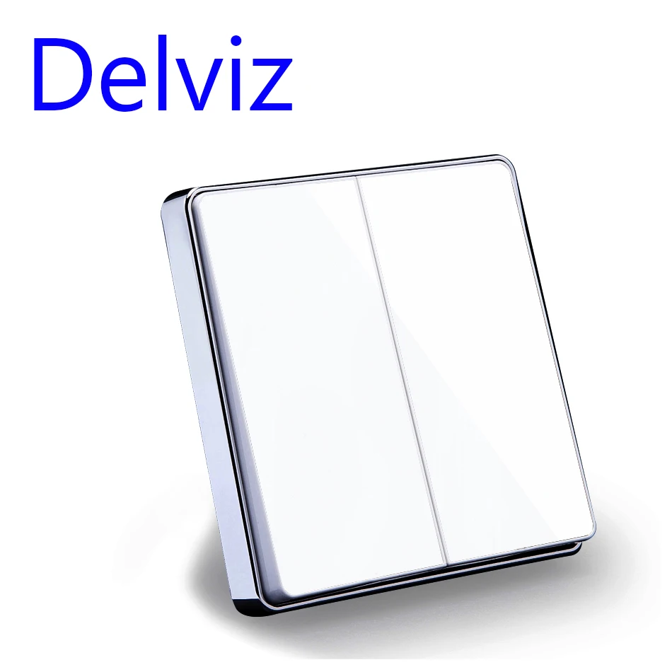 Роскошный настенный выключатель Delviz европейского стандарта 16 А 250 В 2
