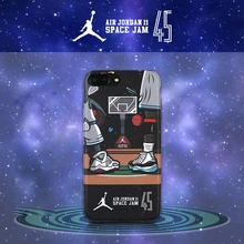 

AJ11 Jordan for iPhone 7 plus phone shell for iphone 6/6S/7plus/8 plus/all-inclusive silicone limited edition soft cover cases