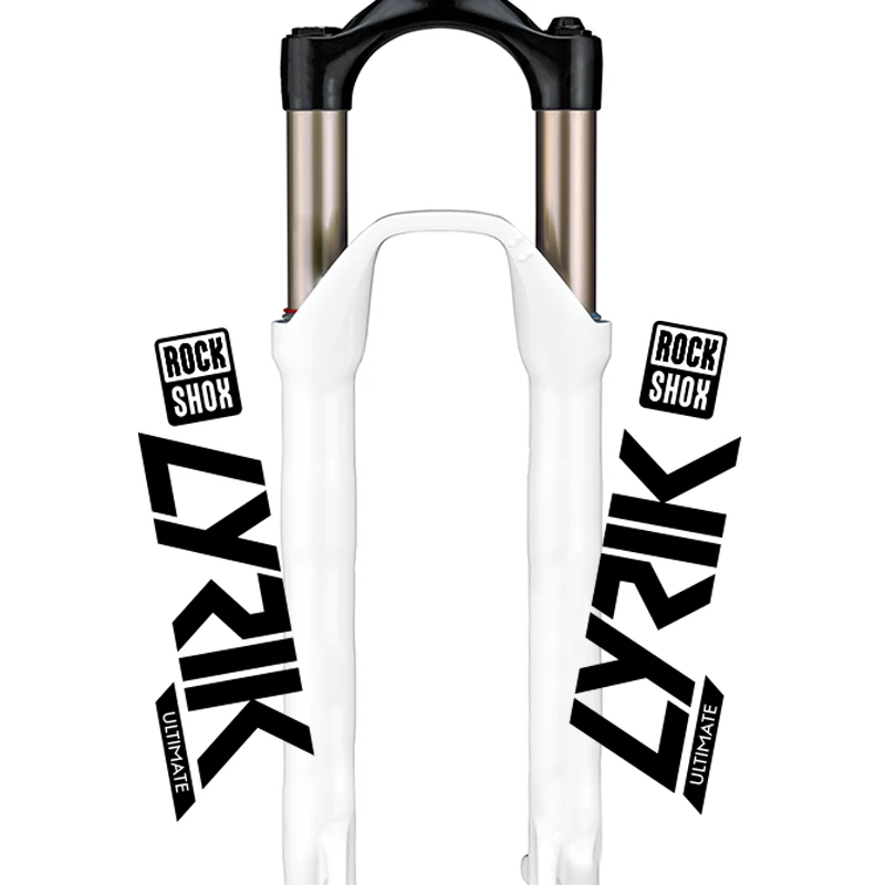 Рок-shox LYRIK Ultimate Sieries вилка наклейка для MTB наклейка