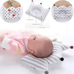 Новинка для малышей новорожденных сна позиционер Поддержка подушки предотвратить плоская голова ребенка подушка-20