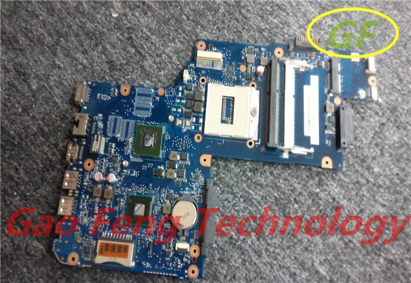 Материнская плата для ноутбука 69N0CKM42A01P для toshiba satellite C50A C50D материнская плата PT10SG комплектующие фотоаппарата SONY DSC MB REV 2,0 DDR3 GT710M тест нормально