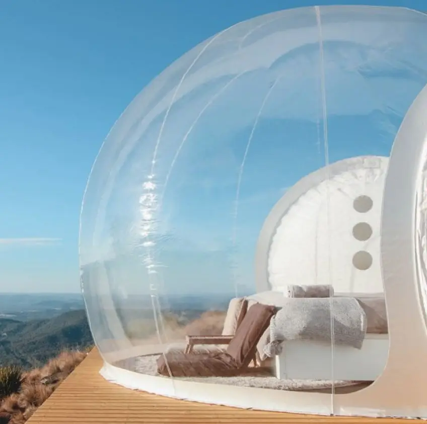 Надувной пузырь палатка игрушка палатка Открытый Кемпинг DIY Дом купол Кемпинг домик воздушный пузырь