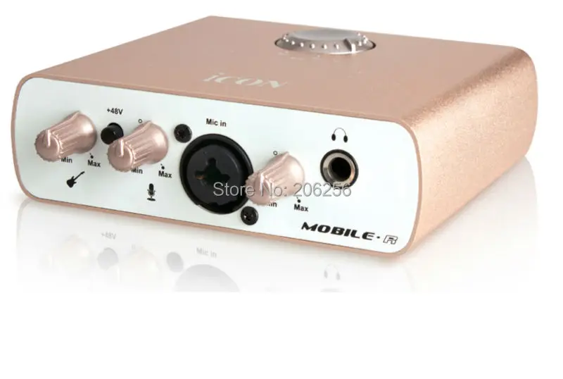 New ICON Mobile R external USB sound card recording guitar tune musical life package for Studio ...