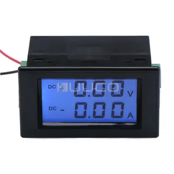 

Digital Tester DC 0~19.99V/10A Voltmeter Ammeter 2in1 Voltage Current Meter DC 12V 24V Lcd Dual Display Volt Meter Ampere meter