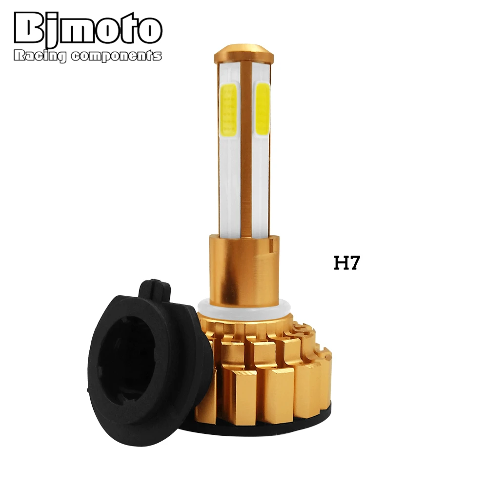 Ceny BJMOTO akcesoria samochodowe nowy G7 samochodów zestaw reflektorów led 80W H11 H4 H7 6000K 8000LM żarówki HI LO reflektor światła