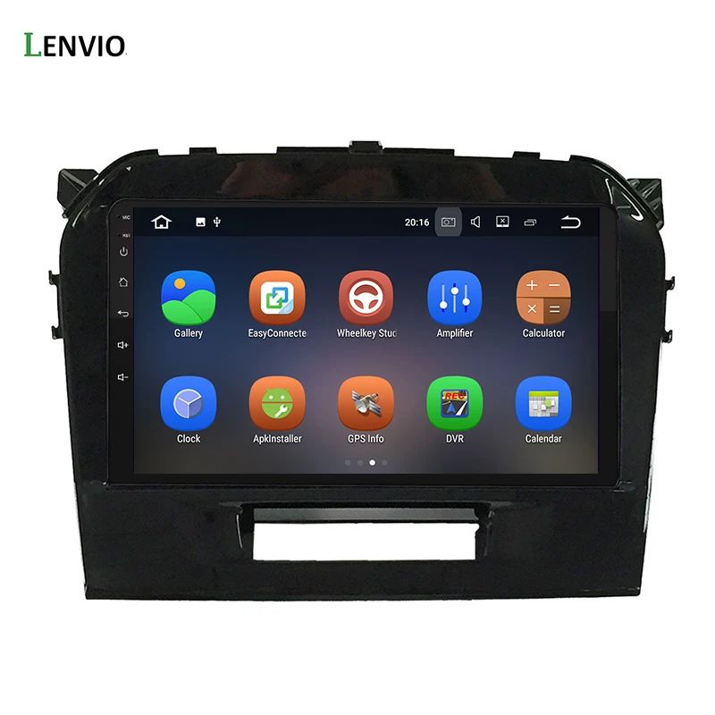Perfect Lenvio 2G RAM Auto Radio Android 7.1 CAR multimedia DVD GPS Navigation Player For Suzuki Vitara 2015 2016 Quad Core stereo IPS 1