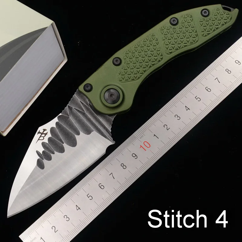 4 JUFULE OEM Sti Флиппер складной M390 лезвие, с алюминиевой ручкой Открытый шестерни тактический фонарь для кемпинга, охоты, EDC инструмент кухонный нож - Цвет: 4