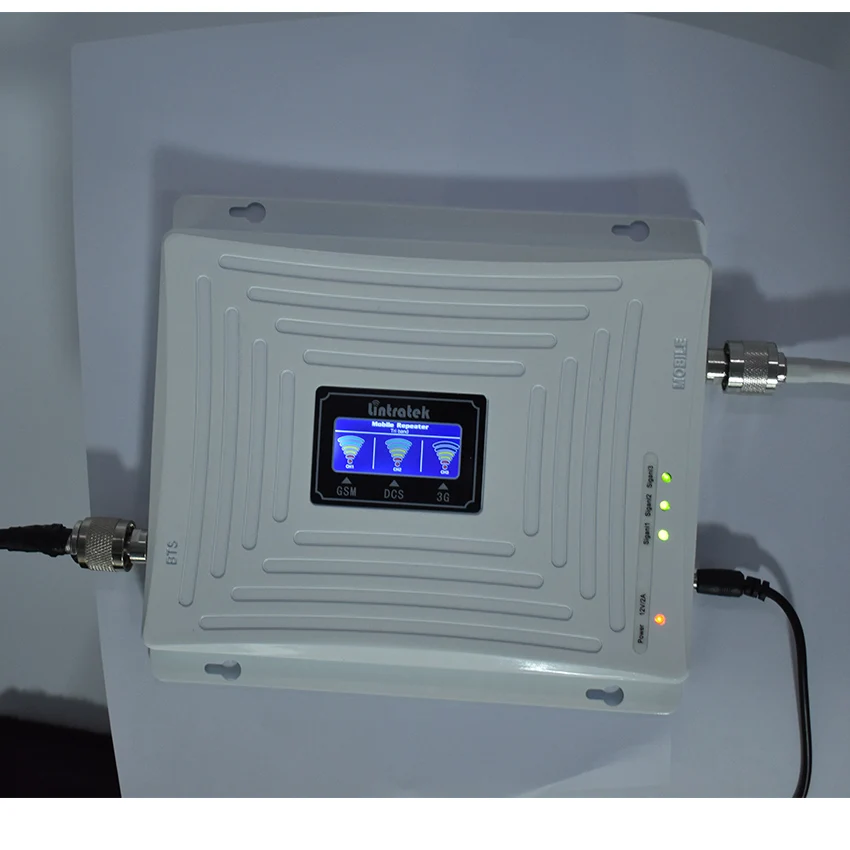 Горячая 2G 3g 4G трехдиапазонный сотовый усилитель сигнала GSM 900 DCS LTE 1800 WCDMA 2100 МГц