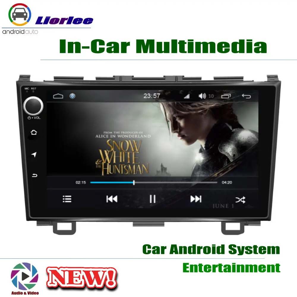 Discount For Honda CR-V CRV 2006~2012 GPS Navigation Carplayer Android System RockChip PX5 1080P 9" HD IPS LCD Screen Radio Head Unit 2