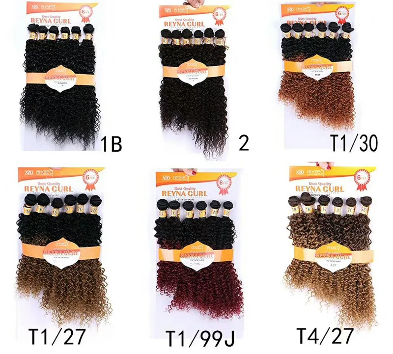 T4 27 Tecelagem Cabelo Crespo Extensões de