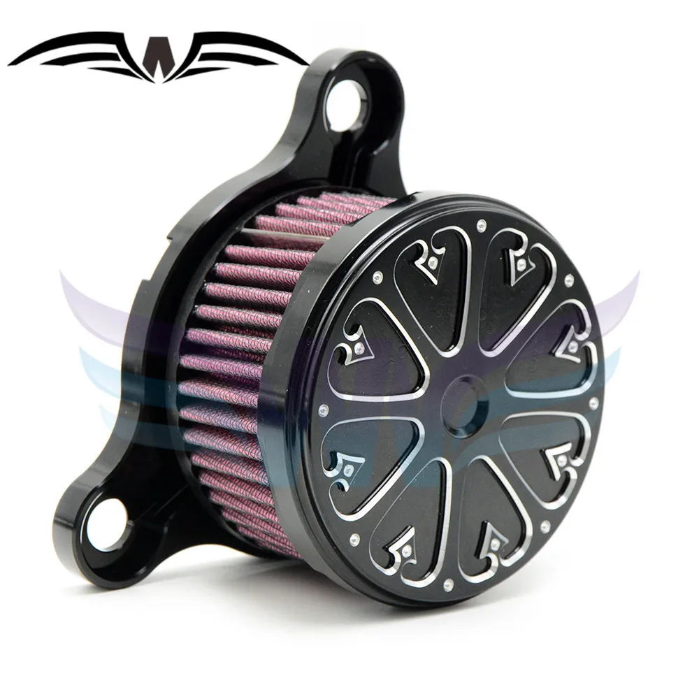 

good quality motorcycle Air Cleaner black color Air Filter Cleaner For Harley-Davidson Sportster 1200 Low XL1200L 2010
