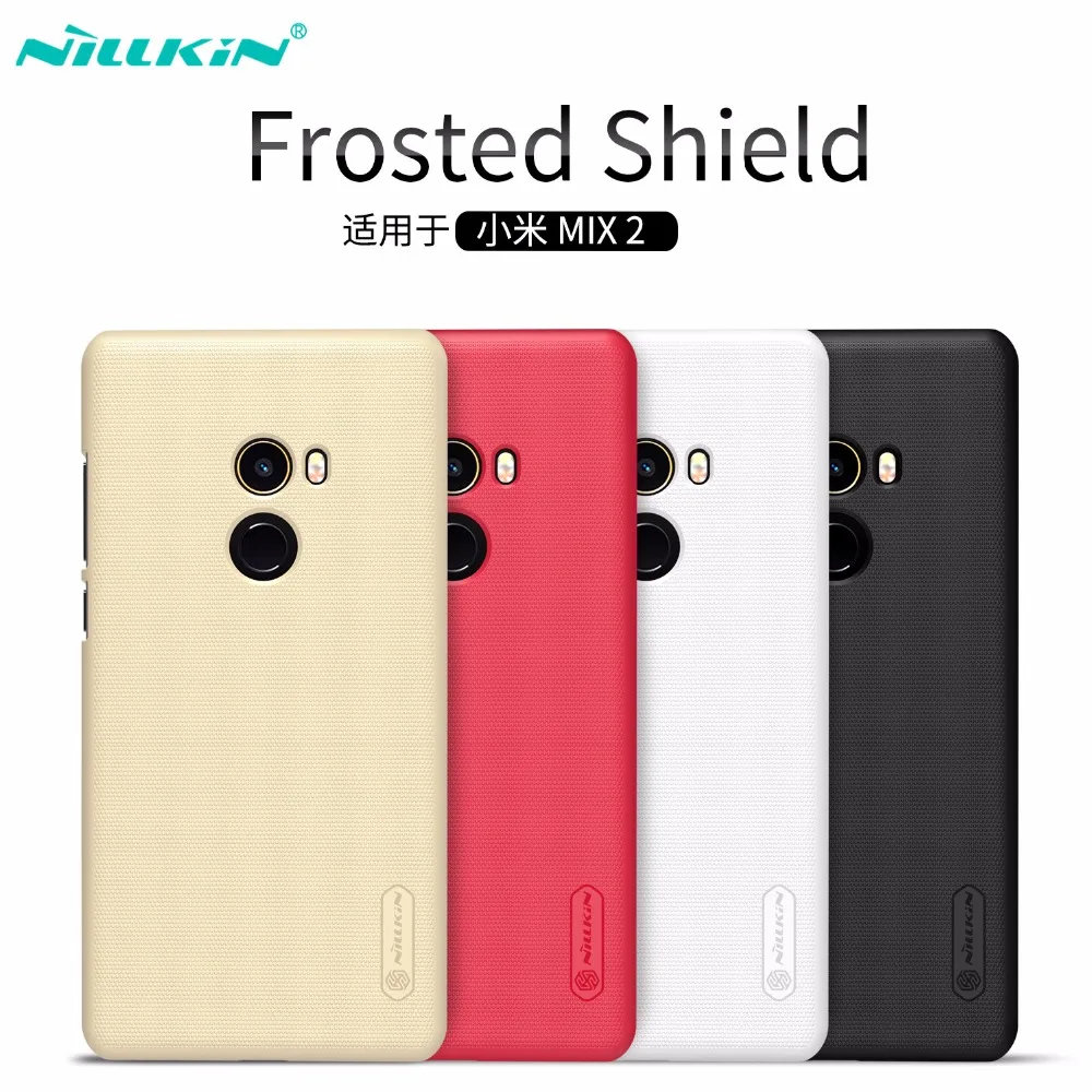 Nillkin For Xiaomi Mi Mix 2 Case Cover Hard Plastic PC Frosted Matte Mix2 Shockproof Protective Shield |