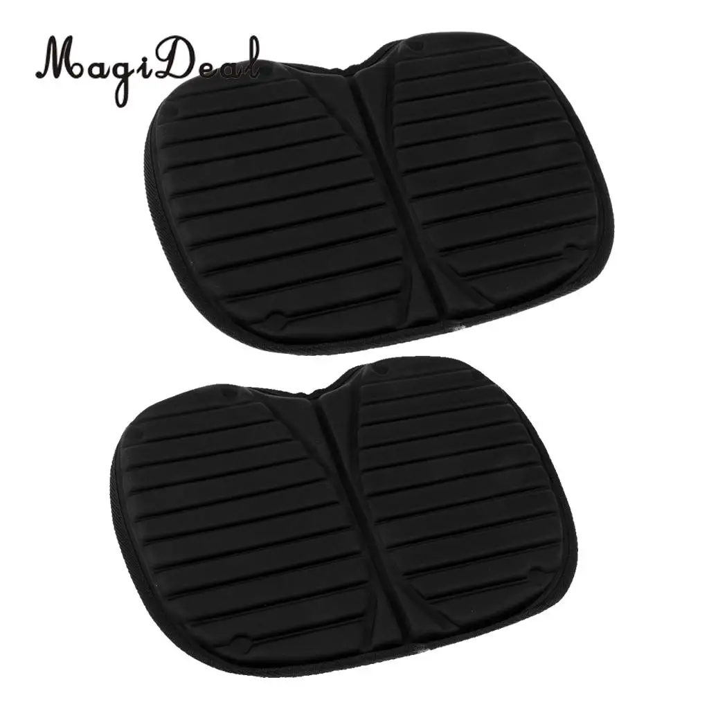 2 Pieces Lightweight Kayak Seat Cushion Canoe Sit Pad Convenient Kayaking Thicken Padded Pad for Canoeing Rafting Accessories
