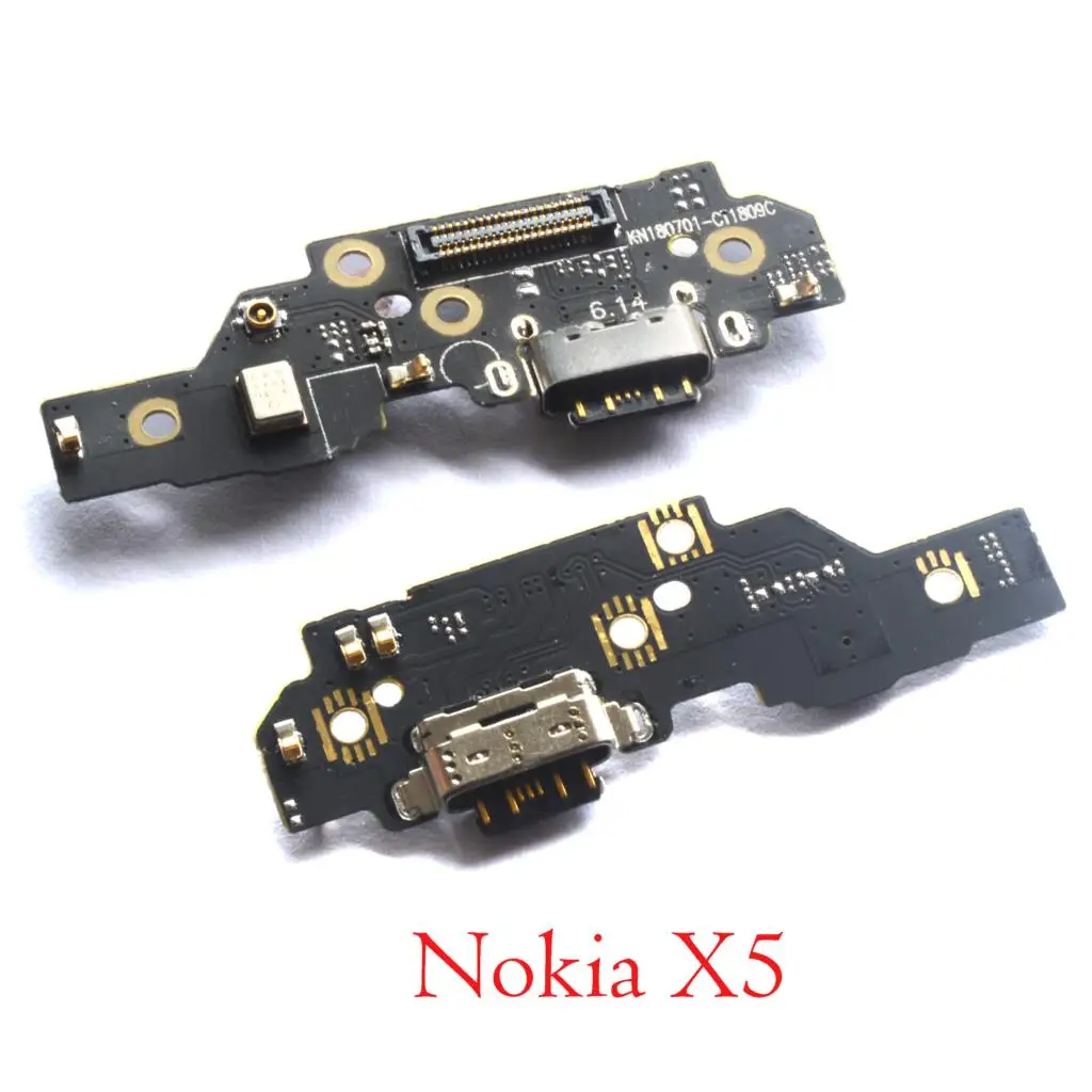 Micro USB зарядное устройство порт для микрофона Nokia 2 3 4 5 7 plus 8 1. 1 6 X5 X6 X7|Шлейфы