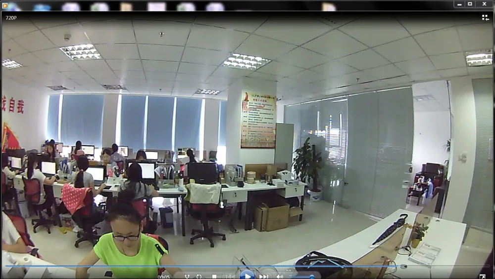 720P fisheye