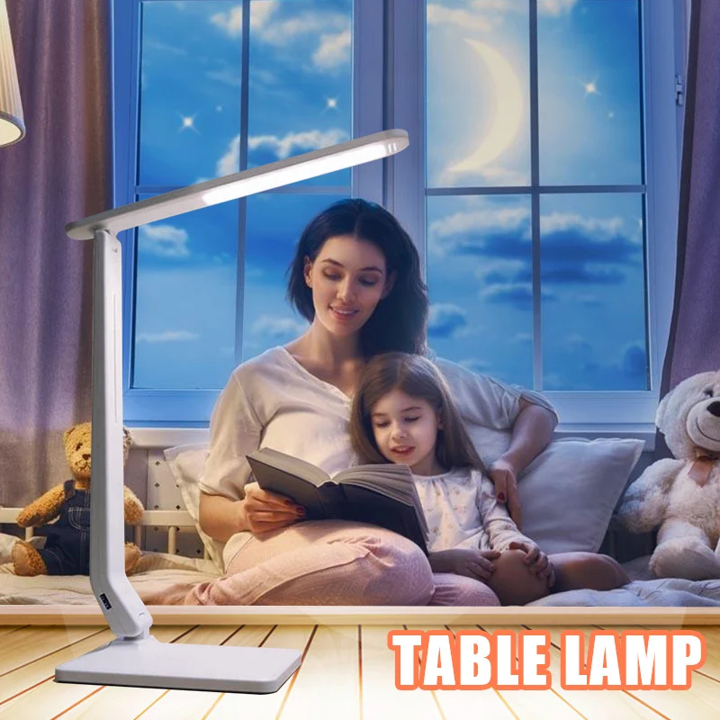 

Reading Light USB Torch Portable Table Lamp Beside Bed Desk Lamp Adjustable Book Lamp Drop Shipping