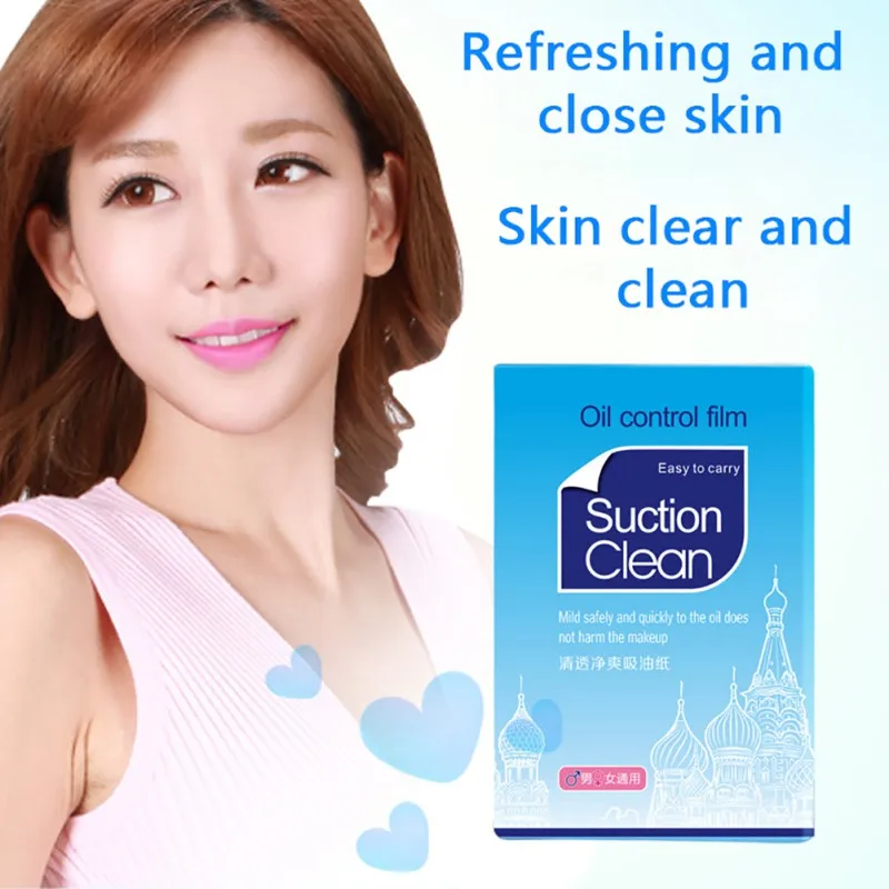 

100PCS Facial Oil Blotting Sheets Oil Absorbing Papers Face Skin Care Tool Oil Control Film Deep Cleanser