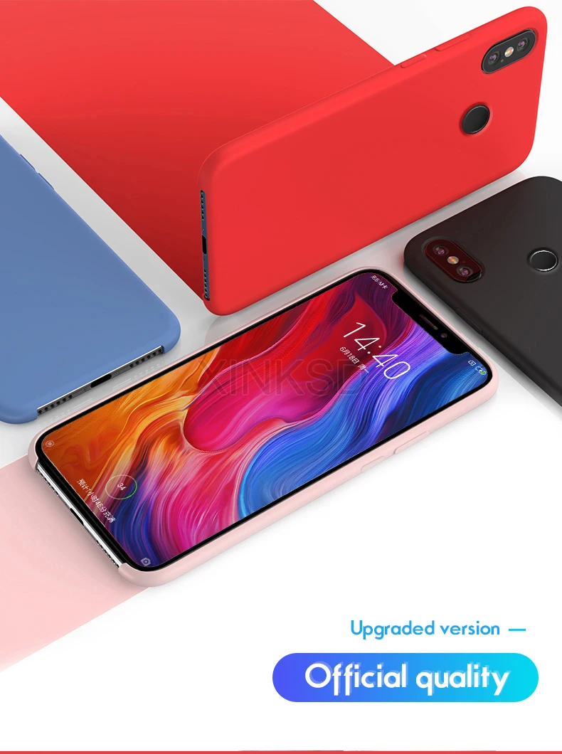 Жидкий силиконовый чехол для Xiao mi Red mi Note 6 5 Pro 7 5 Plus 6A mi A2 8 lite 9 6 6X MAX 3 Pro mi X 3 2 2S чехол для телефона