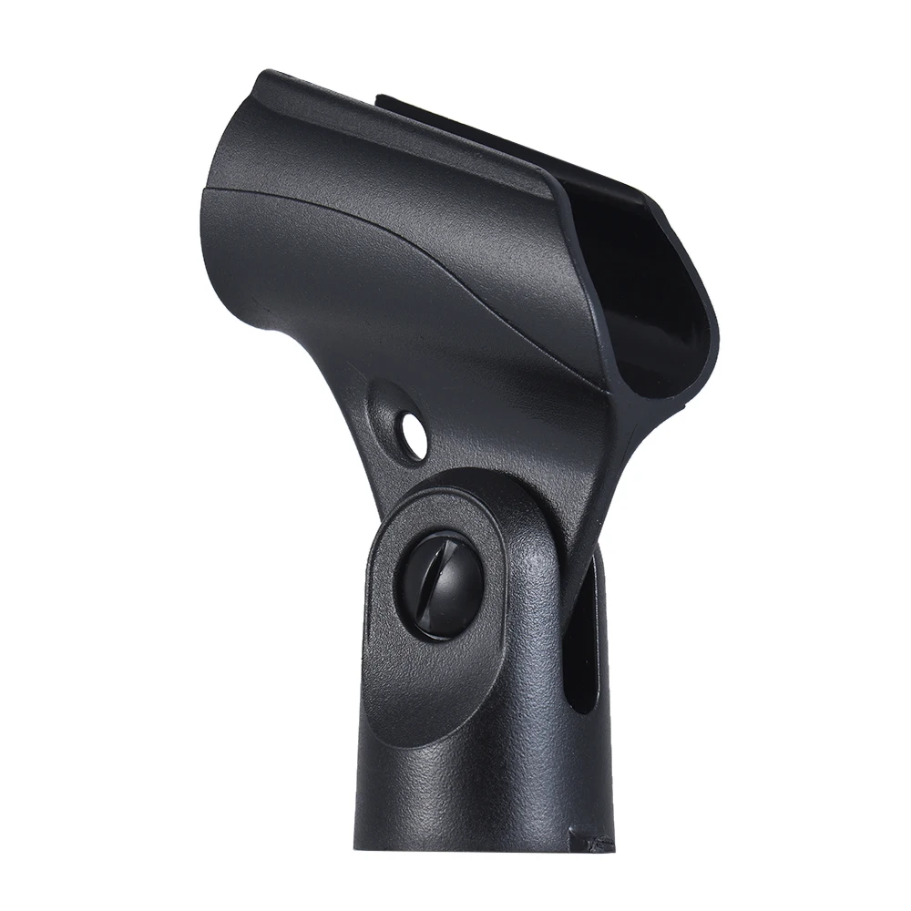 

Andoer Wireless Microphone Mic Clip Holder Adjustable Tilting Angle for All 22mm Diameter Handheld Transmitters Microphones