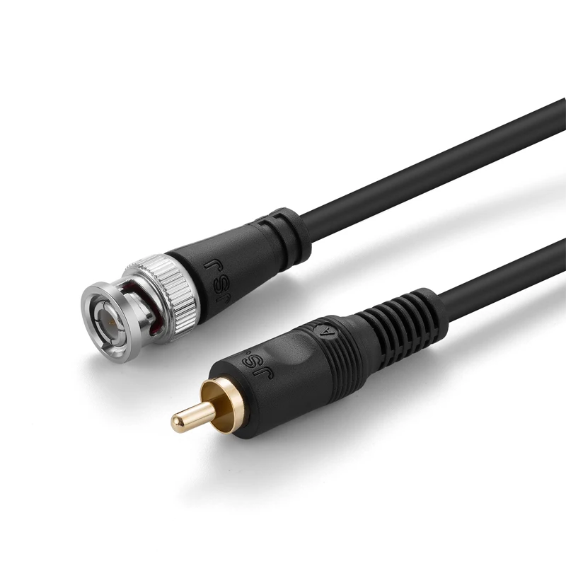 Коаксиальный кабель Digizulu HD SDI BNC RCA 1080p 3G SD RG59 для iOS и систем безопасности|rca male cable|to