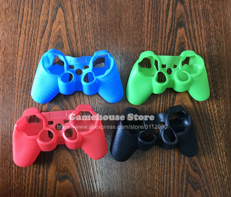 Силиконовый чехол для геймпада защитный контроллера PS3 с джойстиком из гелевой