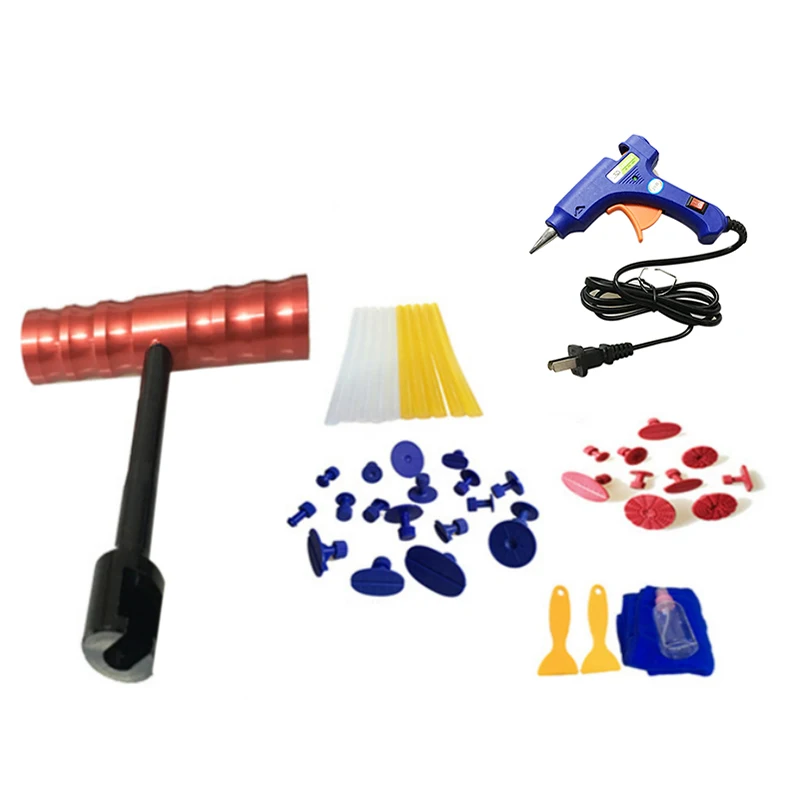 

44 pcs/set Car DIY tool Dent Repair Glue Sticks Removal Rods Tool Kit (US Plug)