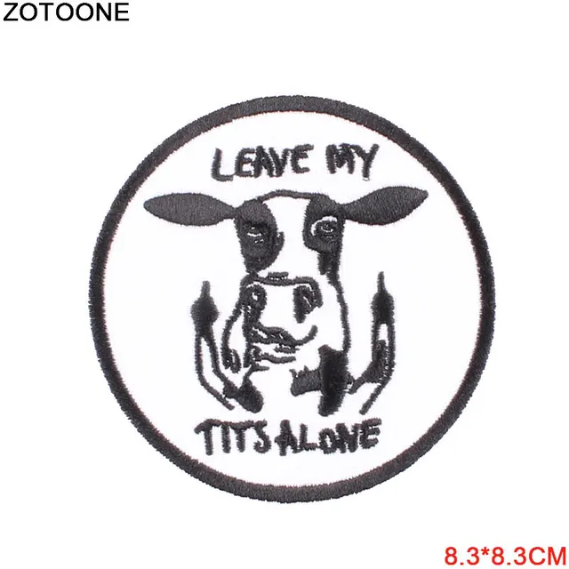 ZOTOONE Round UFO Parches Embroidered Iron on Patches For Clothing DIY Motif Stripes Clothes Stickers Alien Astronaut Badges E 29