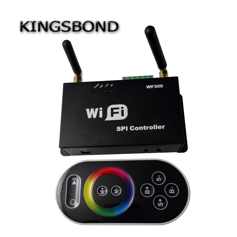 

Freeshipping Smartphone Conrtrol WiFi 300 LPD 6803 WS2811 WS2801 LED Strip Controller Touchable Screen Remote LED Controller