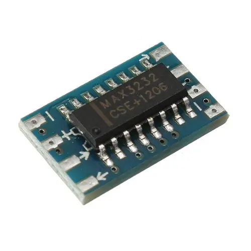 Мини RS232 TTL плата адаптера модуля преобразователя MAX3232 120 кбит/с 3 5 в