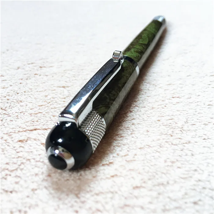 black MONTE MOUNT ballpoint Pen send a refill School Office supplies
