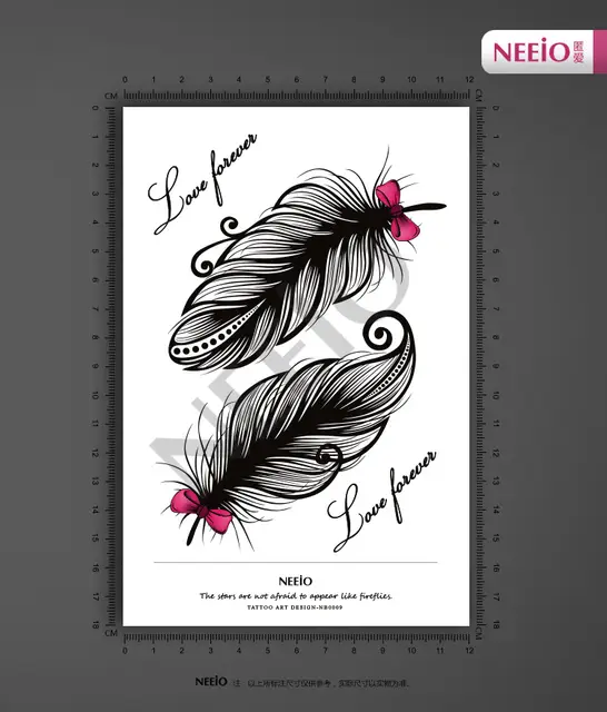 Femmes Tatouage Temporaire Autocollants Conception étanche