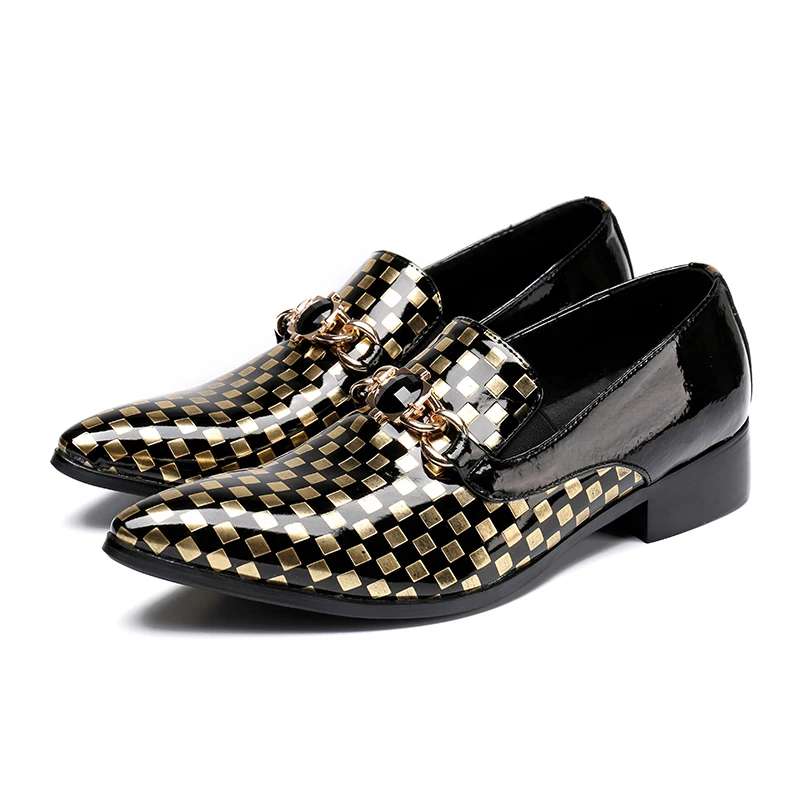 

Sapato Masculino Sociais Handmade Men Leather Shoes Summer Fashion Party Wedding Italian Elegant Dress Shoes Men's Flats
