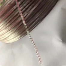 Провод из чистого олова анти-окисление водонепроницаемый 2 ядра двойные параллельные линии светодиодный прозрачный светильник электрический шнур